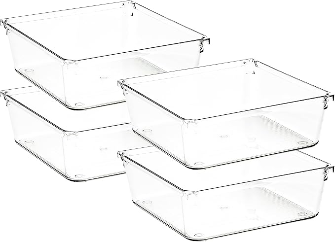 4 Pack Drawer Organizer by Ravinte+Decor