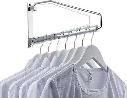 NEWRAIN Laundry Hanger, Wall Mounted Clothes Hanger - Image 2