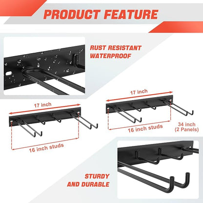 WALMANN Garage Ski Rack, Indoor Ski Hangers - Image 6