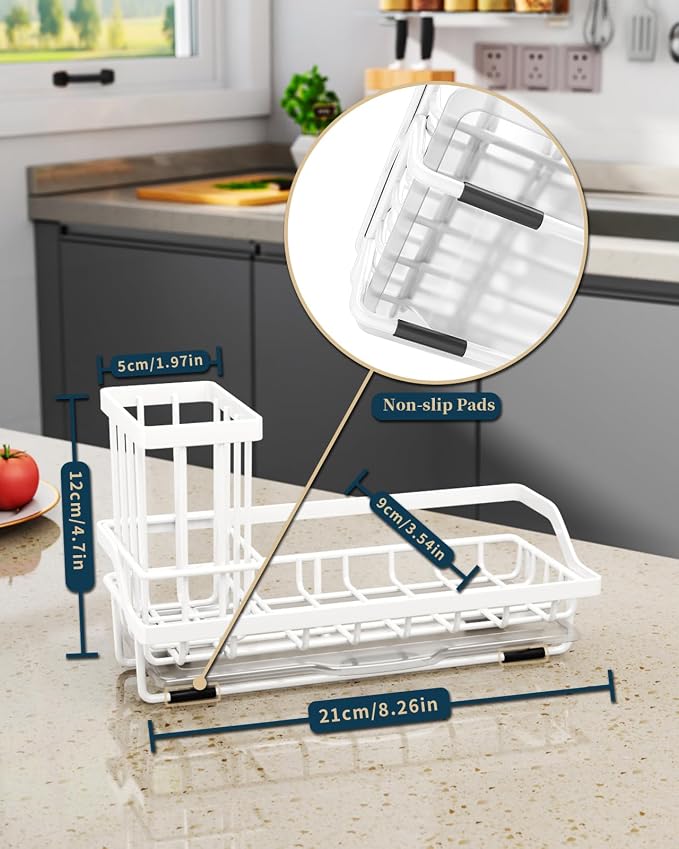 Consumest Sponge Holder for Kitchen Sink - Image 7