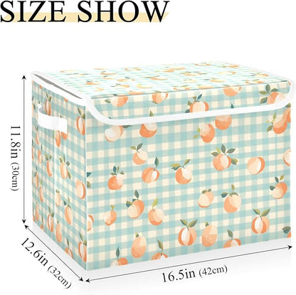 Storage Bins with Lids Storage Containers Storage Box with Handles Storage - Image 3