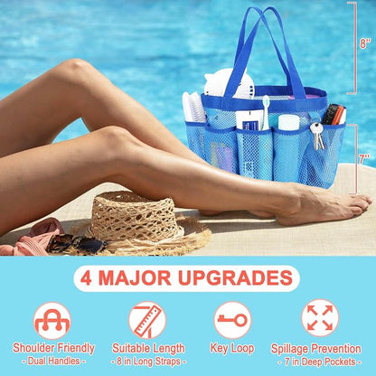Fammart Mesh Shower Caddy Portable - Image 3