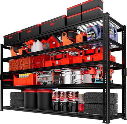 Storage Shelves, Garage Shelving Heavy Duty 3300 LBS Capacity, 5 Tier Utility by Unknown