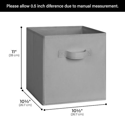 Cupic Cupid 11x11 Storage Cubes, 6 Pack Open Storage Bins - Image 2