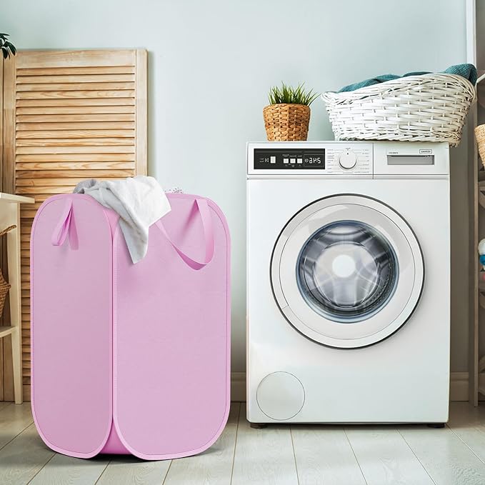 Polyester Strong Mesh Pop-up Laundry Hamper, Quality Pop Up Hampers - Image 8