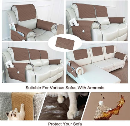 Waterproof Sofa Armrest Cover Headrest Cover - Image 6