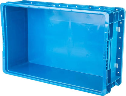 Hudson Exchange 24 x 15 x 7.5" Straight Wall Handled Storage Container Tote - Image 4