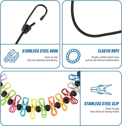 Retractable Portable Clothesline - Image 2