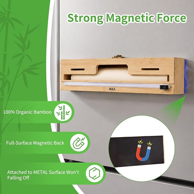 MSJGA Magnetic Plastic Wrap Dispenser - Image 2