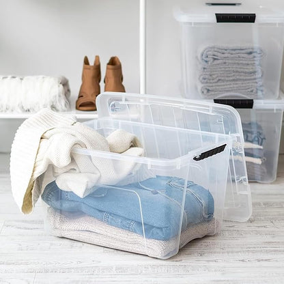 IRIS USA 40 QT Plastic Storage Box - Image 5