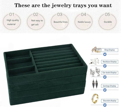 Stackable Jewelry Organizer Trays - Image 4