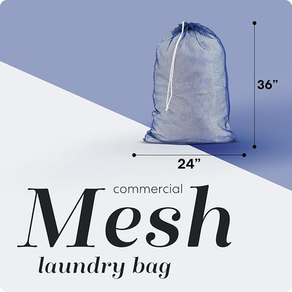Handy Laundry Mesh Laundry Bags 2 Pack, XL 24x36 in, Heavy Duty Nylon | - Image 2