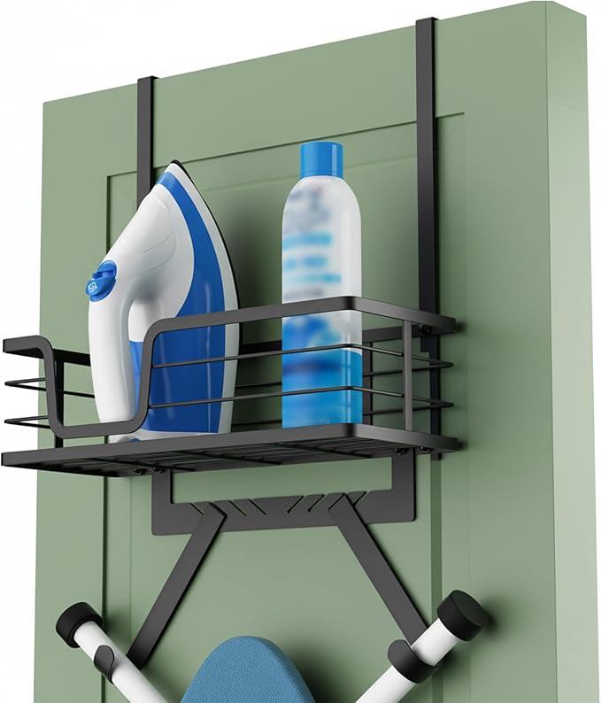 KES Over The Door Ironing Board Holder, Ironing Board Hanger by KES
