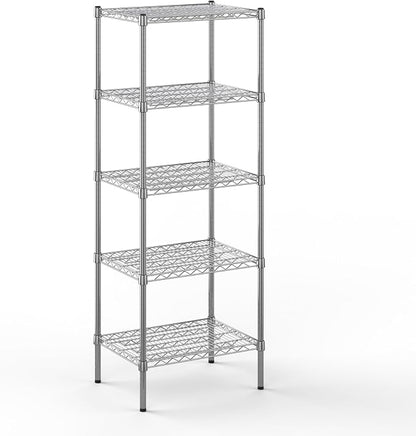 18" Deep x 24" Wide x 64" Height Wire Shelving Kit | 5-Tier | NSF Commercial by Regal+Altair