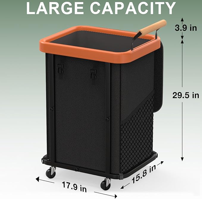 150L Extra Large Fashion Laundry Basket - Image 6