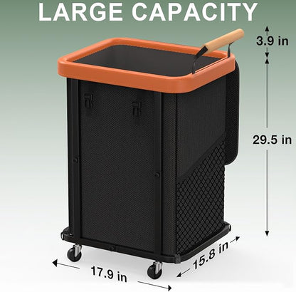 150L Extra Large Fashion Laundry Basket - Image 6