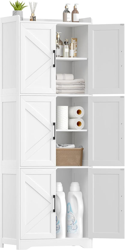 Akxomel Tall Bathroom Floor Cabinet by Akxomel
