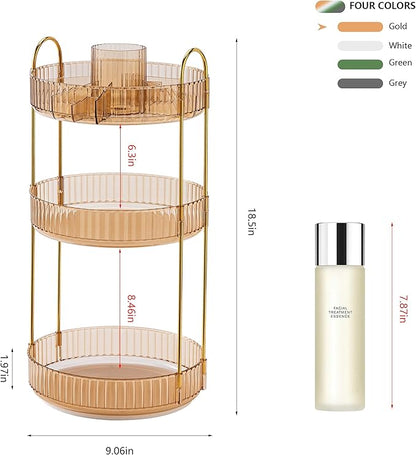 YCIA&DONE Rotating Makeup Organizer - Image 4