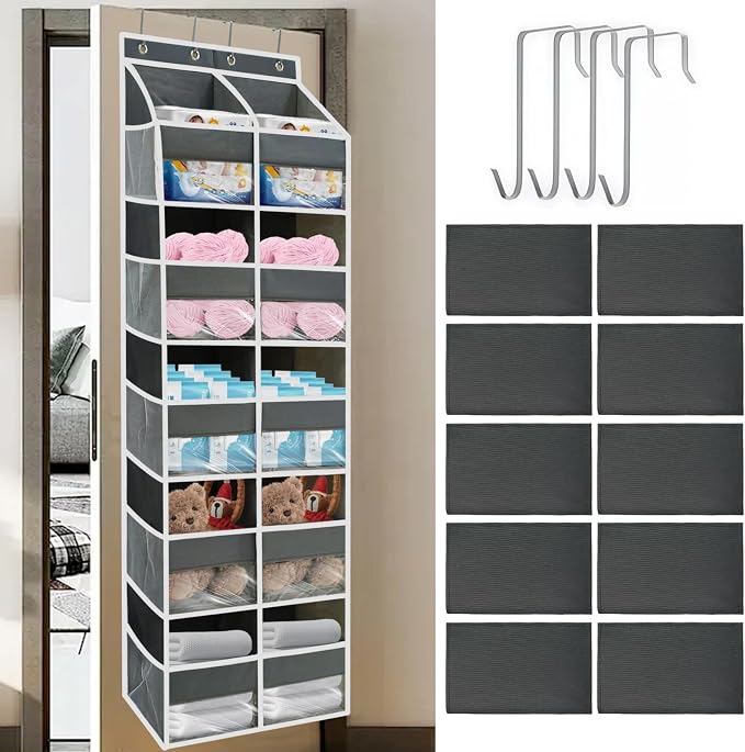 5-Tier Heavy Duty Over the Door Organizer by Chuanke
