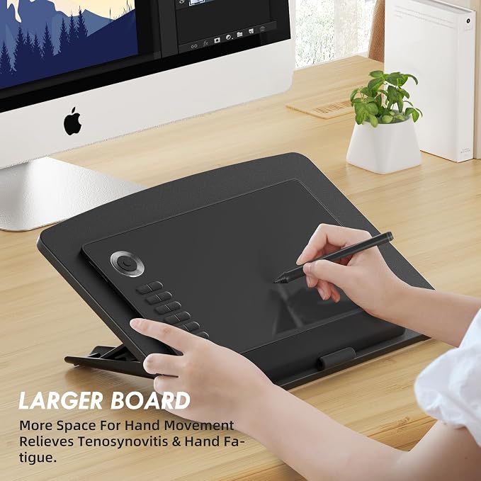Extra Large Tablet Stand Adjustable Digital Drawing Tablet Holder Desktop - Image 2