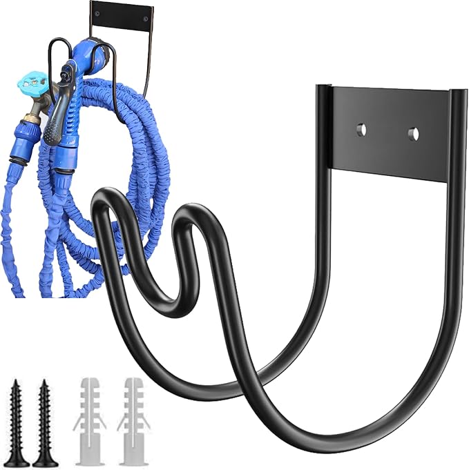 Metal Garden Hose Holder by TEMEILI