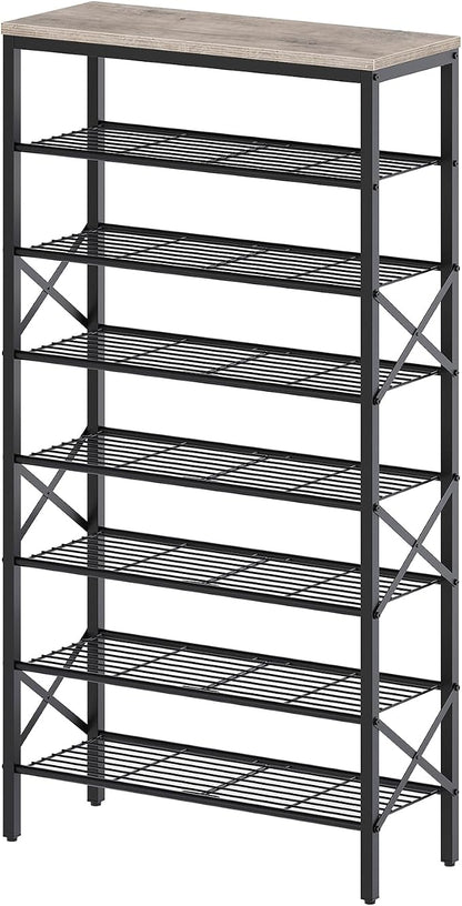 YATINEY 8 Tier Shoe Rack, Shoe Storage Organizer, Large Capacity Shoe Shelf by Yatiney