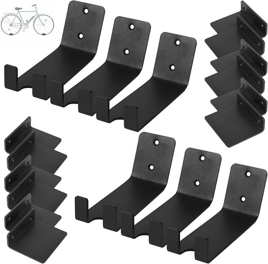 6 Pack Bike Wall Mount Bike Pedal Hanger Wall Mount Bike Hangers Heavy Duty by Ohiyoo
