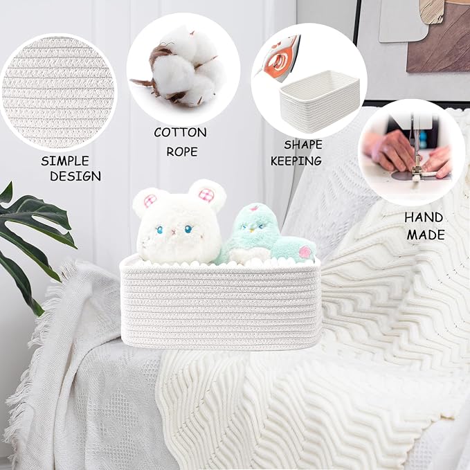 COMFY-HOMI 13" x 8.5" x 5.1" Storage Baskets - Image 5