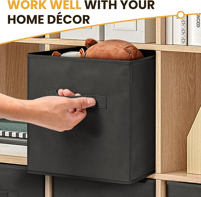 Large Storage Cubes- 13 Inch Cube Storage Bins - Image 5