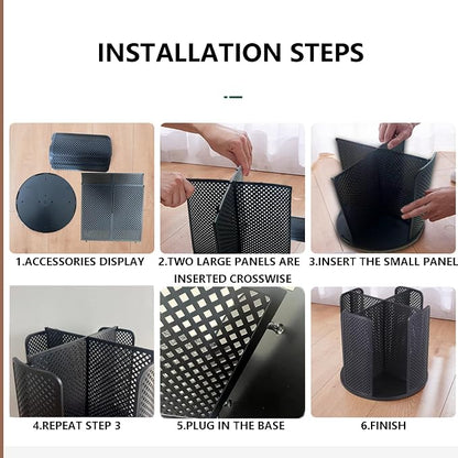 Rotatable cup and lid organizer box - Image 4