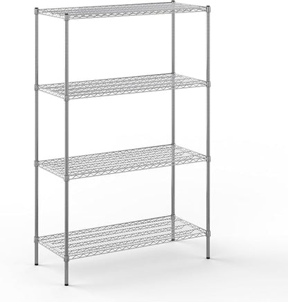 21" Deep x 48" Wide x 74" Height Wire Shelving Kit | 4-Tier | NSF Commercial by Regal+Altair