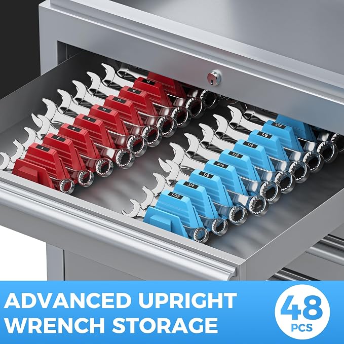 48PCS Magnetic Modular Wrench Organizers - Image 7