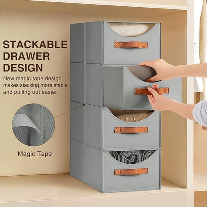 Homsorout Stackable Storage Drawers - Image 4