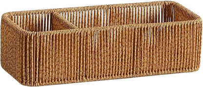 Natural Rattan Tissue Box Organizers - Image 5