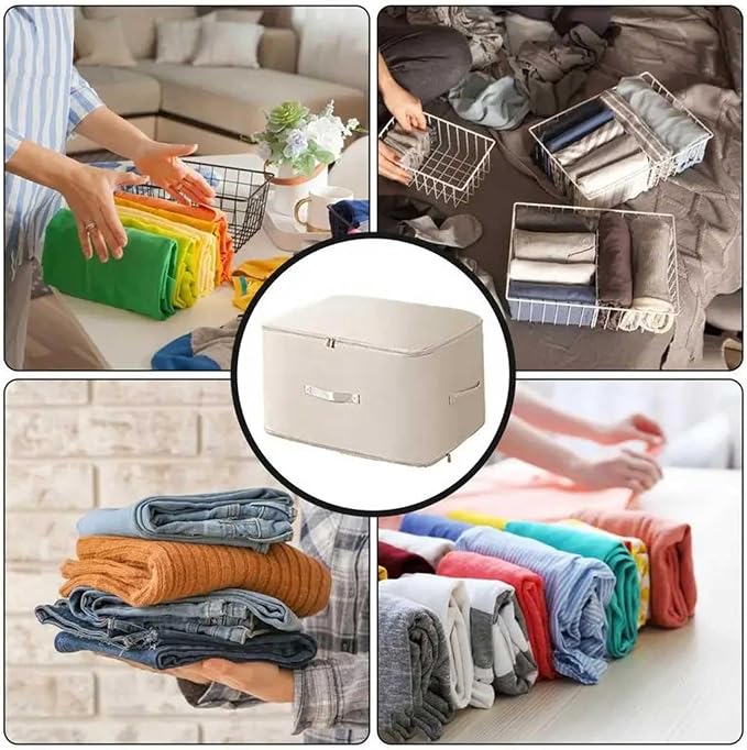 2PCS Ultra Space Saving Self Compression Organizer, Dustproof And - Image 7