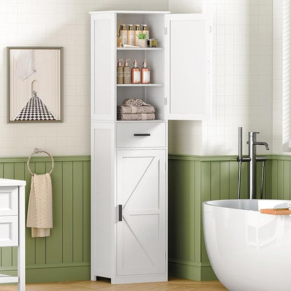 WEENFON Tall Bathroom Cabinet, Storage Cabinet - Image 4