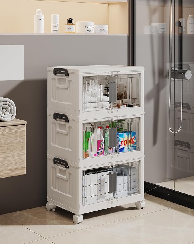 OlarHike 23QT Stackable Storage Bins by OlarHike