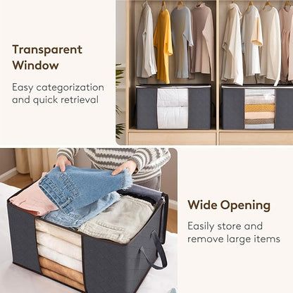 Lifewit 8 Pack Foldable Clothes Storage Bins - Image 5