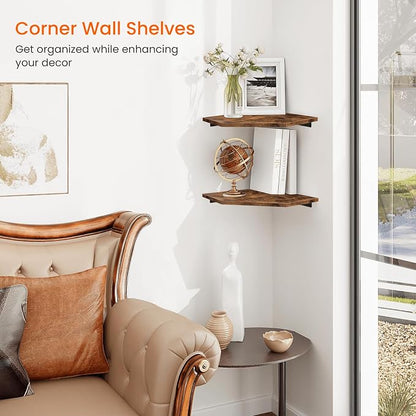 Corner Shelf Wall Mount, Cable Box, Game Console, Storage - Image 4