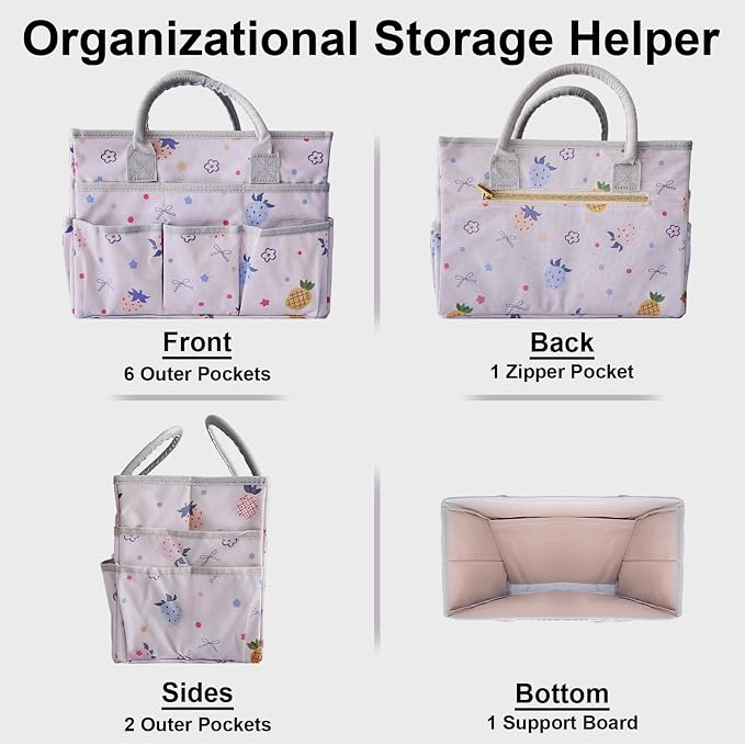 Cupohus Art Organizer Craft Storage Tote Bag - Image 4