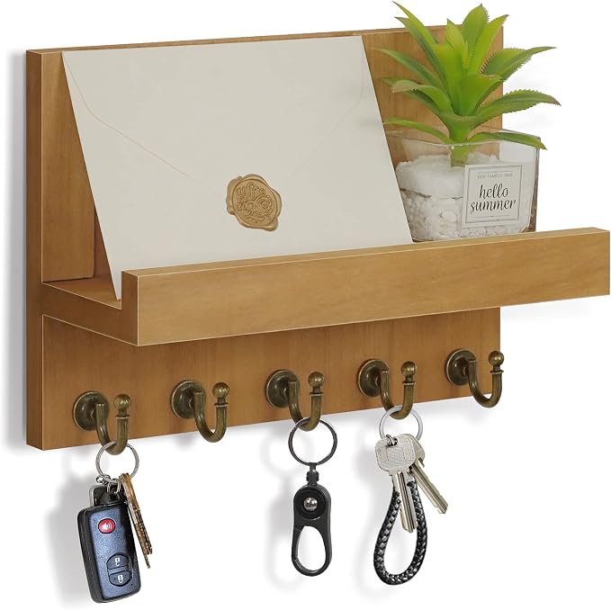 HONJIN Farmhouse Wall Key Holder by HONJIN