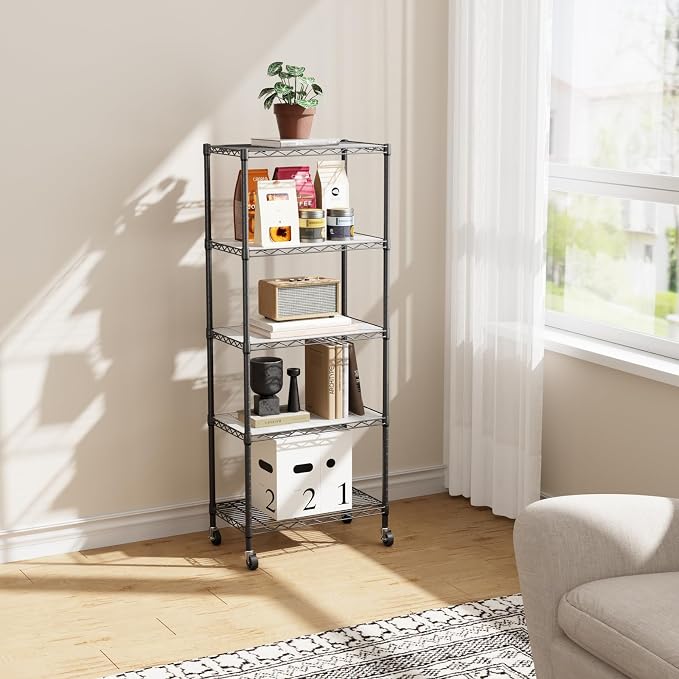SINGAYE Shelf Closet Wire Shelving：Adjustable Metal Unit - Image 8