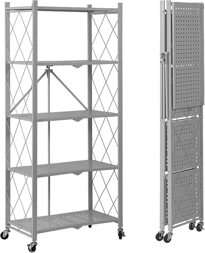 BRIAN & DANY 5-Tier Foldable Storage Shelves by BRIANDANY