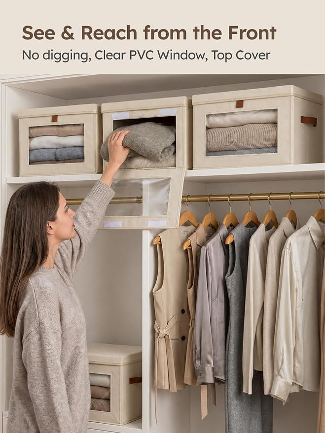 Homsorout Large Closet Storage Organizer - Image 2