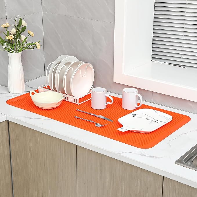 Silicone Dish Drying Mat for Multiple Usage, Easy clean, Eco-friendly, - Image 6