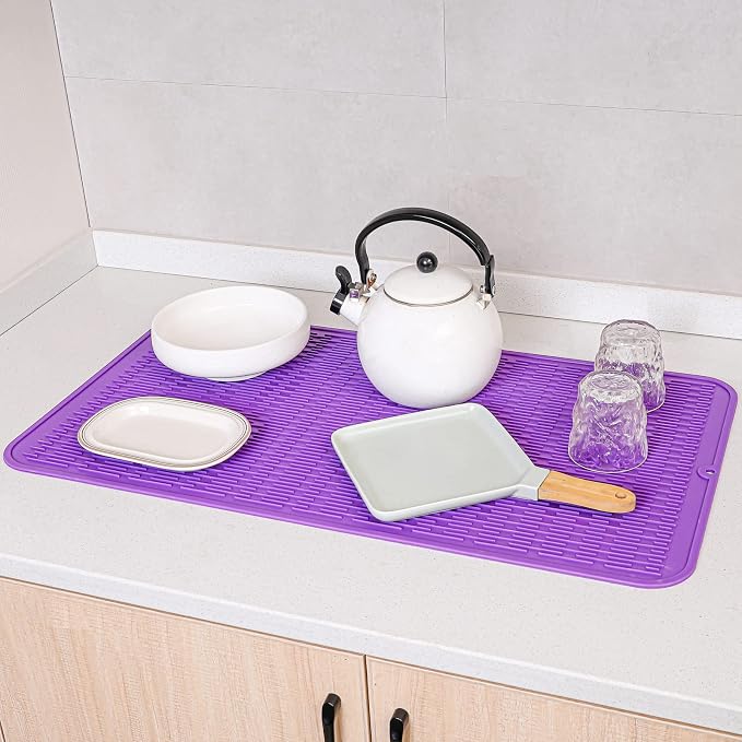 Silicone Dish Drying Mat for Multiple Usage, Easy clean, Eco-friendly, - Image 6