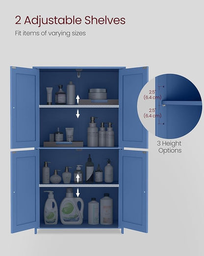 VASAGLE Floor Storage Cabinet, Shaker Cabinet - Image 4