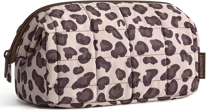 BAGSMART Makeup Bag Travel Toiletry Bag, Puffy Padded Make Up Bags by BAGSMART