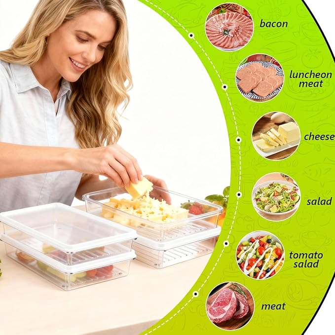 3pcs Small Deli Meat Container - Image 5