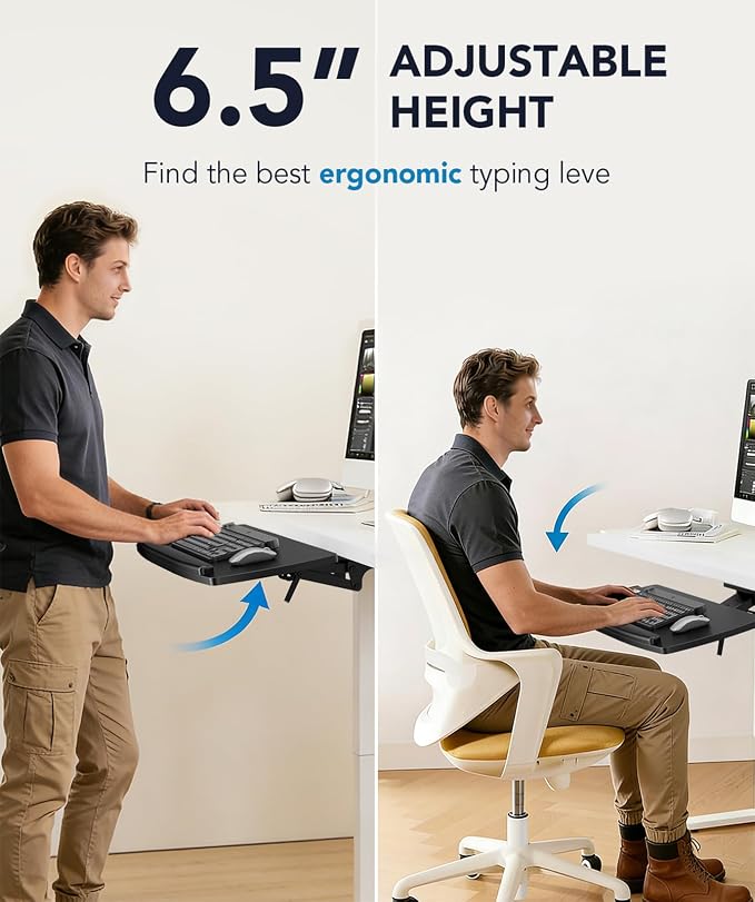 AX WABER Keyboard Tray Under Desk - Image 2